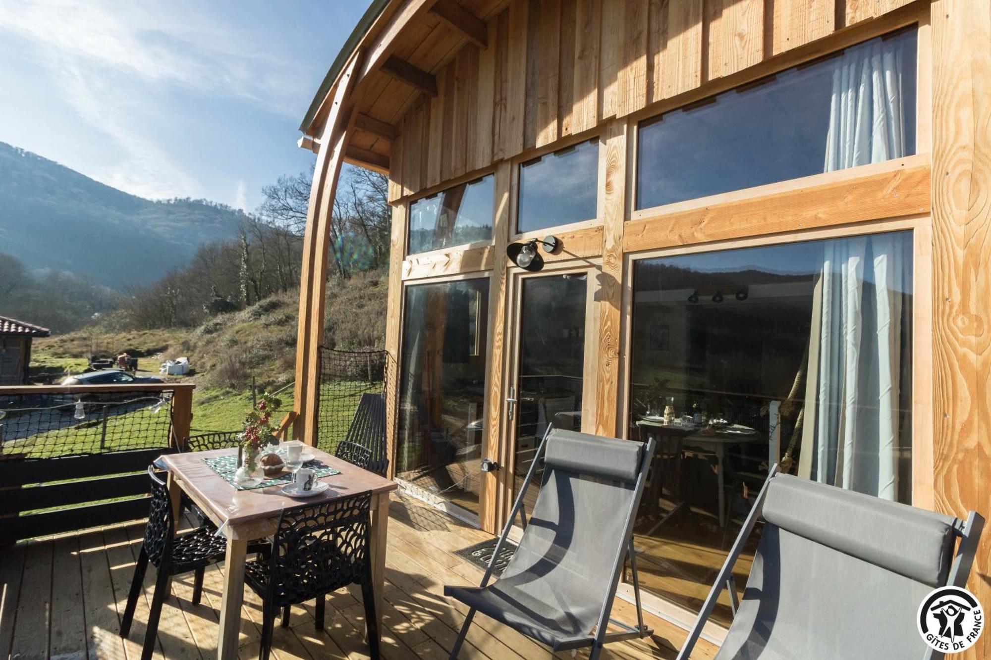 Gite Cabane Insolite Pyrenees Sauveterre-de-Comminges 외부 사진